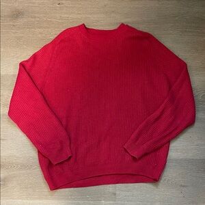 Vintage Crewneck Sweater - Red
